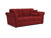 Диван Гранд бархат красный / STAR VELVET 3 DARK RED