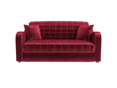 Диван Аккордеон Барон №4 бархат красный STAR VELVET 3 DARK RED