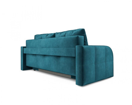 Диван Марсель №3 бархат сине-зеленый STAR VELVET 43 BLACK GREEN