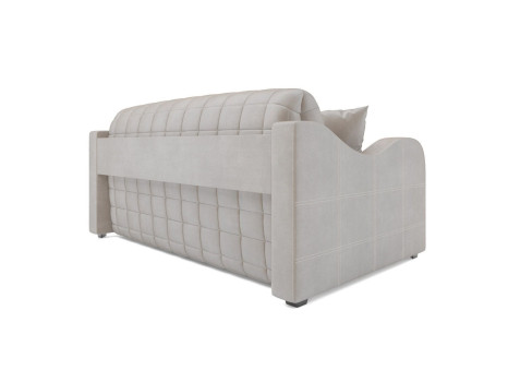 Диван Аккордеон Барон №4 бархат бежевый STAR VELVET 6 LIGHT BEIGE