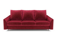 Диван Уэльс бархат красный/ STAR VELVET 3 DARK RED
