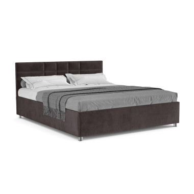 Кровать Нью-Йорк бархат шоколадный STAR VELVET 60 COFFEE 160