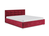 Кровать Версаль бархат красный STAR VELVET 3 DARK RED 160