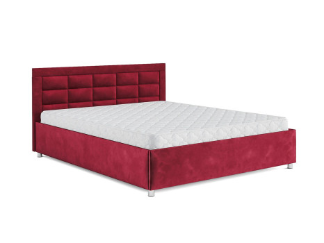 Кровать Версаль бархат красный STAR VELVET 3 DARK RED 160