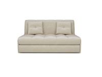 Диван Аккордеон Барон №2 бархат бежевый STAR VELVET 6 LIGHT BEIGE