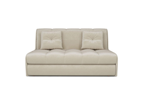 Диван Аккордеон Барон №2 бархат бежевый STAR VELVET 6 LIGHT BEIGE