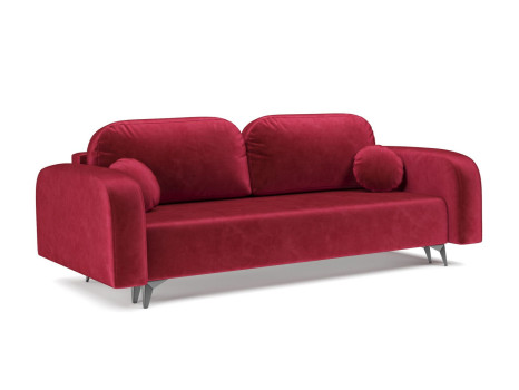 Диван Цюрих бархат красный/ STAR VELVET 3 DARK RED