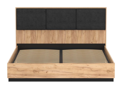 83.16 кровать двойная Вегас Дуб золотой / Черный