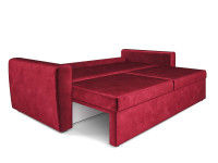 Диван Оскар бархат красный STAR VELVET 3 DARK RED
