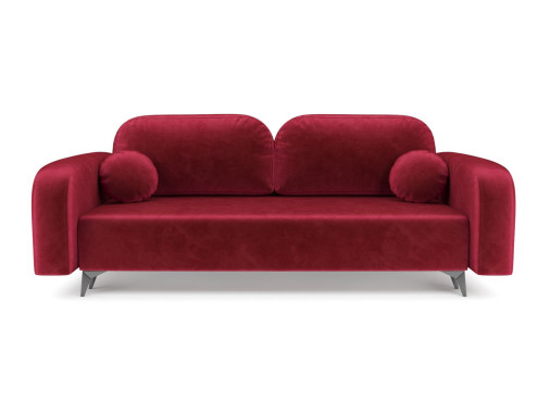 Диван Цюрих бархат красный/ STAR VELVET 3 DARK RED