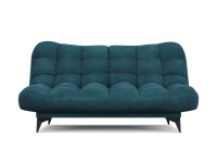 Диван Арно бархат сине-зеленый STAR VELVET 43 BLACK GREEN