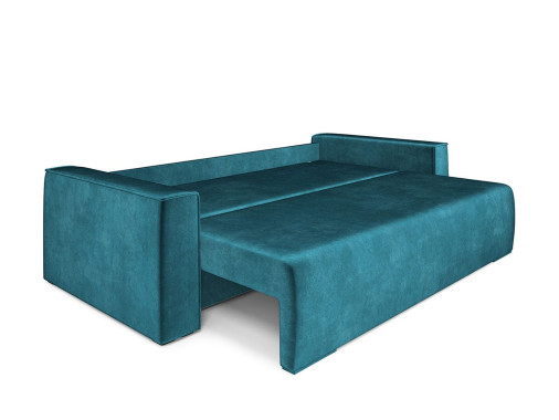 Диван Манхэттен бархат сине-зеленый STAR VELVET 43 BLACK GREEN