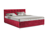 Кровать Нью-Йорк бархат красный STAR VELVET 3 DARK RED 160