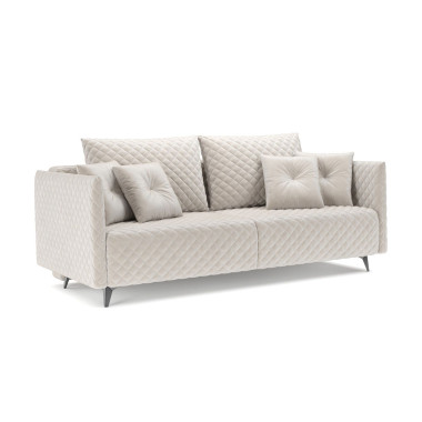 Диван Вашингтон бархат бежевый STAR VELVET 6 LIGHT Beige