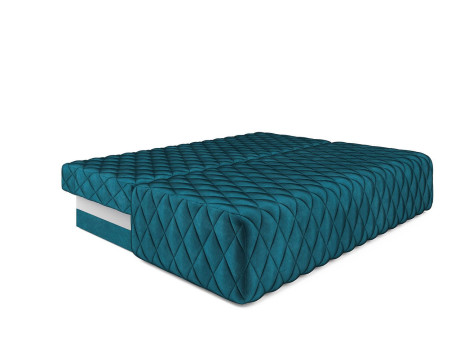 Диван Роял бархат сине-зеленый STAR VELVET 43 BLACK GREEN
