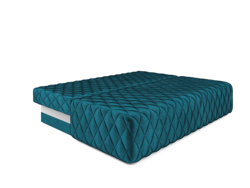 Диван Роял бархат сине-зеленый STAR VELVET 43 BLACK GREEN