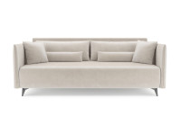 Диван Майами бархат бежевый STAR VELVET 6 LIGHT Beige