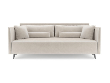 Диван Майами бархат бежевый STAR VELVET 6 LIGHT Beige