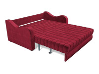 Диван Аккордеон Барон №4 бархат красный STAR VELVET 3 DARK RED