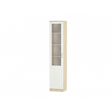 НМ 040.43 ЛВ Витрина Оливия Дуб Сонома/белое дерево