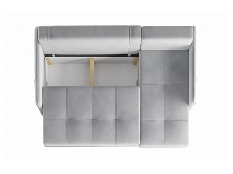Диван-кровать угловой SMART 1 2Т-1Пф Ультра Смог