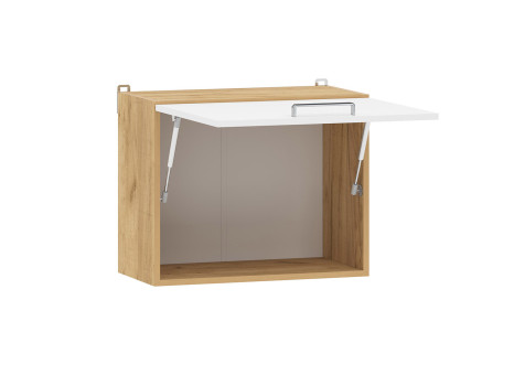Борги 100.39 600 шкаф навесной / Дуб Крафт золотой/Белый