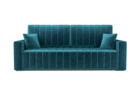 Диван Лондон бархат сине-зеленый STAR VELVET 43 BLACK GREEN
