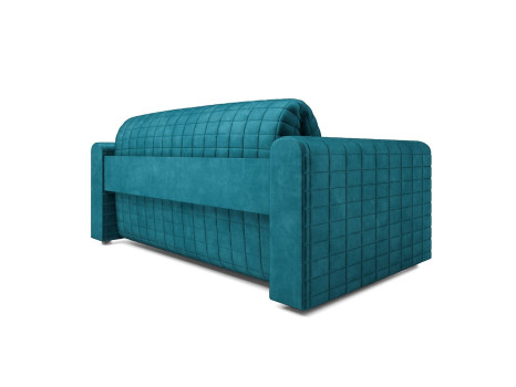 Диван Аккордеон Барон №5 бархат сине-зеленый STAR VELVET 43 BLACK GREEN