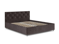 Кровать Классик бархат шоколадный STAR VELVET 60 COFFEE 160