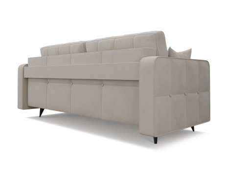 Диван Снеп бархат бежевый STAR VELVET 6 LIGHT Beige
