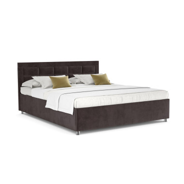 Кровать Версаль бархат шоколадный STAR VELVET 60 COFFEE 160