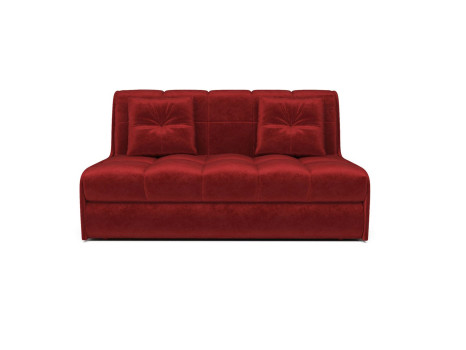 Диван Аккордеон Барон №2 бархат красный STAR VELVET 3 DARK RED