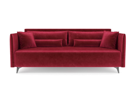 Диван Майами бархат красный/ STAR VELVET 3 DARK RED
