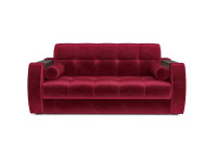 Диван Аккордеон Барон №3 бархат красный STAR VELVET 3 DARK RED