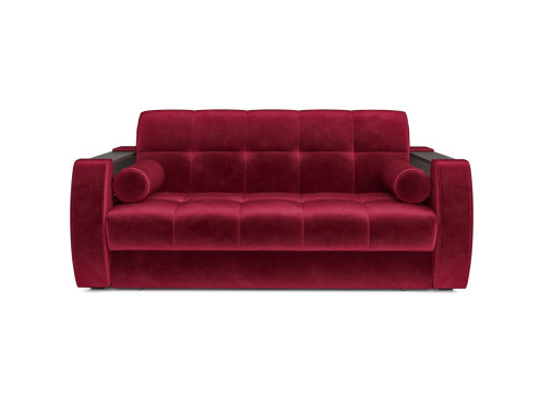 Диван Аккордеон Барон №3 бархат красный STAR VELVET 3 DARK RED