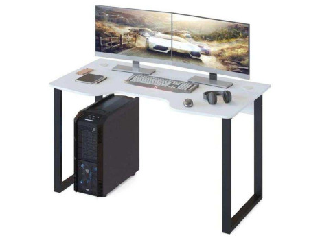 Игровой компьютерный стол КСТ-19 Белый