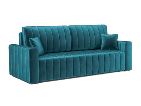 Диван Лондон бархат сине-зеленый STAR VELVET 43 BLACK GREEN