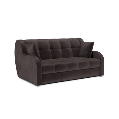 Диван Аккордеон Барон бархат шоколадный Star Velvet 60 Coffee